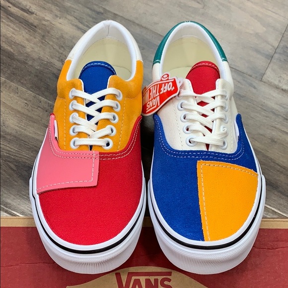 Vans Shoes - VANS ERA PATCHWORK Multi/True White wmns